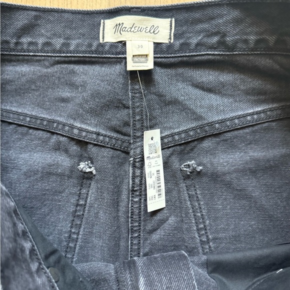 Madewell Black Denim Maxi Skirt - Picture 3 of 5